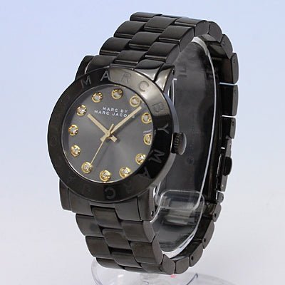  Shop Authentic Marc Jacobs Amy Black Dial Black Steel Strap Watch for Women - MBM8595 - Luxxuri