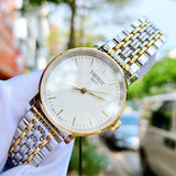  Shop Authentic Tissot T Classic Everytime Small White Dial Two Tone Mesh Bracelet Watch For Women - T109.210.22.031.00 - Luxxuri