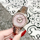  Shop Authentic Michael Kors Layton Three Hand Pink Dial Two Tone Steel Strap Watch For Women - MK6894 - Luxxuri