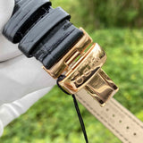  Shop Authentic Mido Baroncelli III Automatic Grey Dial Black Leather Strap Watch For Men - M8600.3.13.4 - Luxxuri