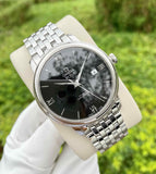  Shop Authentic Omega De Ville Prestige Co-Axial Black Dial Silver Steel Strap Watch for Men - 424.10.40.20.01.001 - Luxxuri