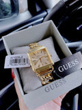  Shop Authentic Guess Vanity Gold Dial Gold Steel Strap Watch for Women - W1029L2 - Luxxuri