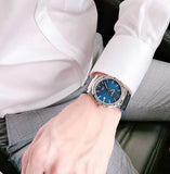  Shop Authentic Salvatore Ferragamo F-80 Classic Blue Dial Blue Leather Strap Watch for Men - SFDT00719 - Luxxuri