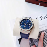  Shop Authentic Salvatore Ferragamo F-80 Classic Blue Dial Blue Leather Strap Watch for Men - SFDT00719 - Luxxuri