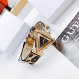  Shop Authentic Guess Fame Quartz Animal Print Dial Multicolor Leather Strap Watch For Women - GW0504L3 - Luxxuri