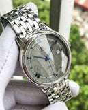  Shop Authentic Omega De Ville Prestige Co-Axial Grey Dial Silver Steel Strap Watch for Men - 424.10.40.20.06.002 - Luxxuri