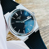  Shop Authentic Tissot PRX Powermatic 80 Black Dial Black Rubber Strap Watch for Men - T137.407.17.051.00 - Luxxuri