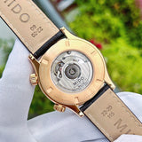  Shop Authentic Mido Multifort Automatic Silver Dial Brown Leather Strap Watch For Men - M005.430.36.031.80 - Luxxuri