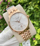  Shop Authentic Tissot T Classic Carson Premium Automatic White Dial Rose Gold Steel Strap Watch for Men - T122.407.33.031.00 - Luxxuri
