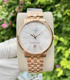  Shop Authentic Tissot T Classic Carson Premium Automatic White Dial Rose Gold Steel Strap Watch for Men - T122.407.33.031.00 - Luxxuri