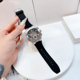 Shop Authentic Guess Headline Chronograph Grey Dial Black Rubber Strap Watch for Men - GW0571G1 - Luxxuri