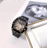  Shop Authentic Guess Phoenix Multifunction Black Dial Black Silicone Strap Watch For Men - GW0203G8 - Luxxuri