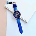  Shop Authentic Guess Poseidon Chronograph Blue Dial Blue Silicone Strap Watch For Men - GW0425G3 - Luxxuri