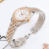  Shop Authentic Tissot Ballade Powermatic 80 Cosc Mother of Pearl Dial Two Tone Steel Strap Watch For Women - T108.208.22.117.01 - Luxxuri