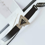  Shop Authentic Guess Fame Quartz Black Dial Black Leather Strap Watch For Women - GW0504L5 - Luxxuri