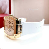  Shop Authentic Guess Phoenix Multifunction Gold Dial White Leather Strap Watch for Men - GW0202G6 - Luxxuri