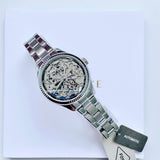  Shop Authentic Fossil Rye Automatic Skeleton Silver Dial Silver Steel Strap Watch for Women - BQ3753 - Luxxuri