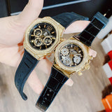  Shop Authentic Guess Momentum Chronograph Diamonds Black Dial Black Silicone Strap Watch For Men - GW0518G2 - Luxxuri