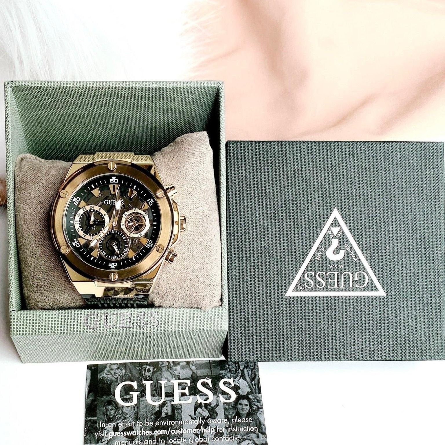  Shop Authentic Guess Poseidon Chronograph Black Dial Black Silicone Strap Watch For Men - GW0425G1 - Luxxuri