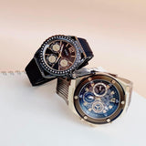  Shop Authentic Guess Poseidon Chronograph Black Dial Black Silicone Strap Watch For Men - GW0425G1 - Luxxuri