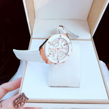  Shop Authentic Guess Athena White Dial White Rubber Strap Watch For Women - GW0030L3 - Luxxuri