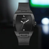  Shop Authentic Guess Phoenix Black Dial Black Rubber Strap Watch for Men - GW0386G1 - Luxxuri