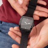  Shop Authentic Guess Phoenix Black Dial Black Rubber Strap Watch for Men - GW0386G1 - Luxxuri