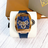  Shop Authentic Guess Phoenix Multifunction Blue Dial Blue Rubber Strap Watch for Men - GW0202G4 - Luxxuri