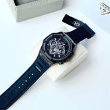  Shop Authentic Guess Momentum Black Dial Black Rubber Strap Watch for Men - GW0263G4 - Luxxuri