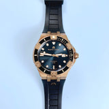  Shop Authentic Maurice Lacroix Aikon Venturer Black Dial Black Rubber Strap Watch For Men - AI6058-BRZ0B-330-2 - Luxxuri
