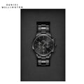  Shop Authentic Daniel Wellington Iconic Chronograph Black Dial Black Steel Strap Watch For Men - DW00100642 - Luxxuri