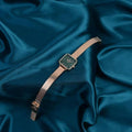  Shop Authentic Daniel Wellington Quadro Studio Green Dial Rose Gold Mesh Strap Watch For Women - DW00100520 - Luxxuri