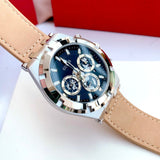  Shop Authentic Guess Continental Multifunction Black Dial Brown Leather Strap Watch for Men - GW0262G1 - Luxxuri