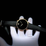  Shop Authentic Movado Museum Classic Black Dial Black Leather Strap Watch for Men - 0607196 - Luxxuri