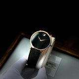  Shop Authentic Movado Museum Classic Black Dial Black Leather Strap Watch for Men - 0607196 - Luxxuri