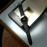  Shop Authentic Movado Museum Classic Black Dial Black Leather Strap Watch for Men - 0607196 - Luxxuri