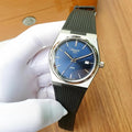 Tissot PRX Blue Dial Black Rubber Strap Watch For Men - T137.410.17.041.00