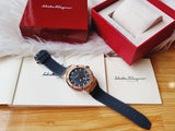  Shop Authentic Salvatore Ferragamo F-80 Classic Black Dial Black Rubber Strap Watch for Men - SFHY02522 - Luxxuri