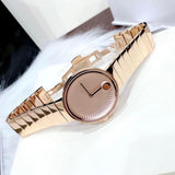  Shop Authentic Movado Edge Rose Gold Dial Rose Gold Steel Strap Watch for Women - 3680013 - Luxxuri