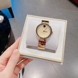  Shop Authentic Movado Edge Gold Dial Gold Steel Strap Watch for Women - 3680014 - Luxxuri