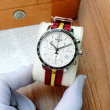  Shop Authentic Tissot Quickster Chronograph NBA Miami Heat Edition White Dial Two Tone NATO Strap Watch for Men - T095.417.17.037.08 - Luxxuri