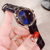  Shop Authentic Tissot Couturier Lady Blue Dial Blue Leather Strap Watch for Women - T035.210.16.041.00 - Luxxuri