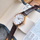  Shop Authentic Tissot T Classic Carson Powermatic 80 White Dial Brown Leather Strap Watch for Men - T085.407.36.013.00 - Luxxuri