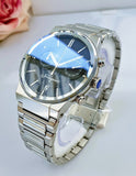  Shop Authentic Salvatore Ferragamo Sapphire Chrono Blue Dial Silver Steel Strap Watch for Men - SFME01123 - Luxxuri