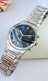  Shop Authentic Salvatore Ferragamo Sapphire Chrono Blue Dial Silver Steel Strap Watch for Men - SFME01123 - Luxxuri