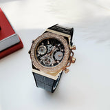  Shop Authentic Guess Momentum Chronograph Diamonds Black Dial Black Silicone Strap Watch For Men - GW0518G2 - Luxxuri