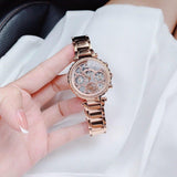  Shop Authentic Guess Solstice Diamonds Rose Gold Dial Rose Gold Steel Strap Watch for Women - GW0403L3 - Luxxuri