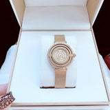  Shop Authentic Guess Dream Crystals Rose Gold Dial Rose Gold Mesh Bracelet Watch For Women - GW0550L3 - Luxxuri