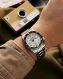  Shop Authentic Seiko 5 Sports SKX Automatic Cream Dial Silver Steel Strap Watch For Men - SRPK31K1 - Luxxuri