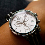  Shop Authentic Tissot Quickster Chronograph NBA San Antonio Spurs Edition White Dial Two Tone NATO Strap Watch for Men - T095.417.17.037.07 - Luxxuri